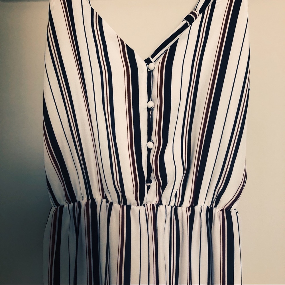 Sienna Sky Striped Jumpsuit
